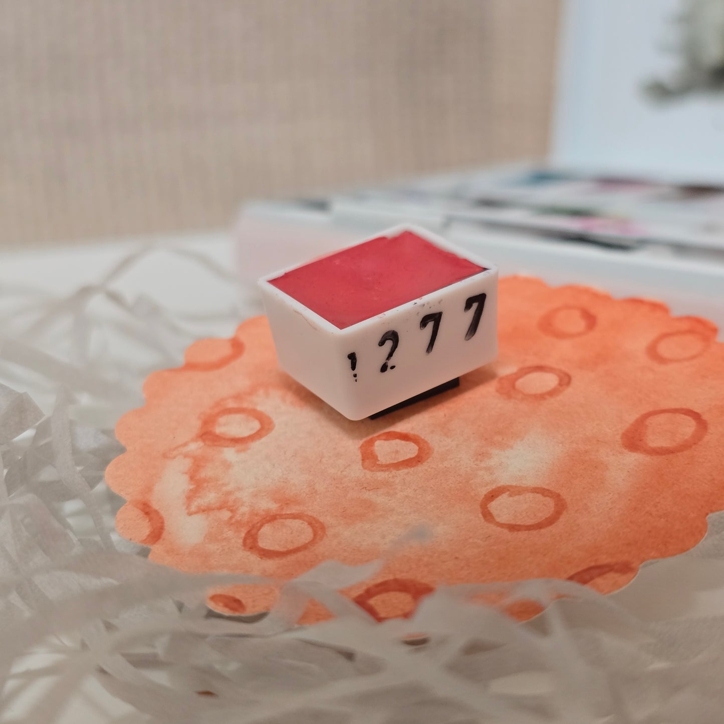 MN277 - Carotene Orange - MNcolors handgemachte Aquarellfarben