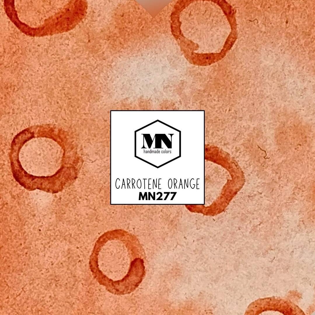 MN277 - Carotene Orange - MNcolors handgemachte Aquarellfarben