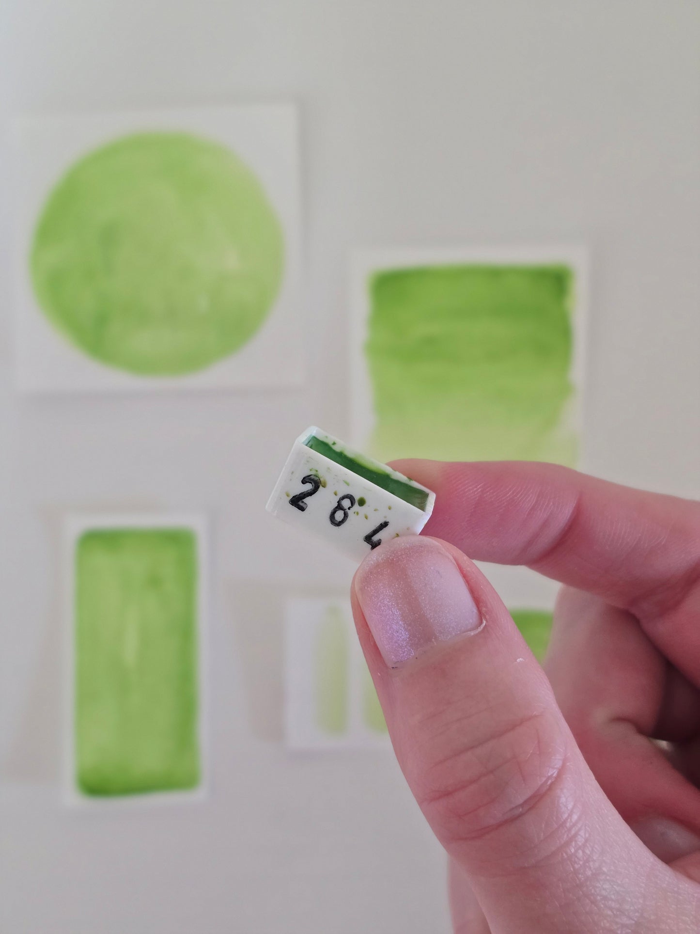 MN284 - Chlorophyll Green - MNcolors handgemachte Aquarellfarben