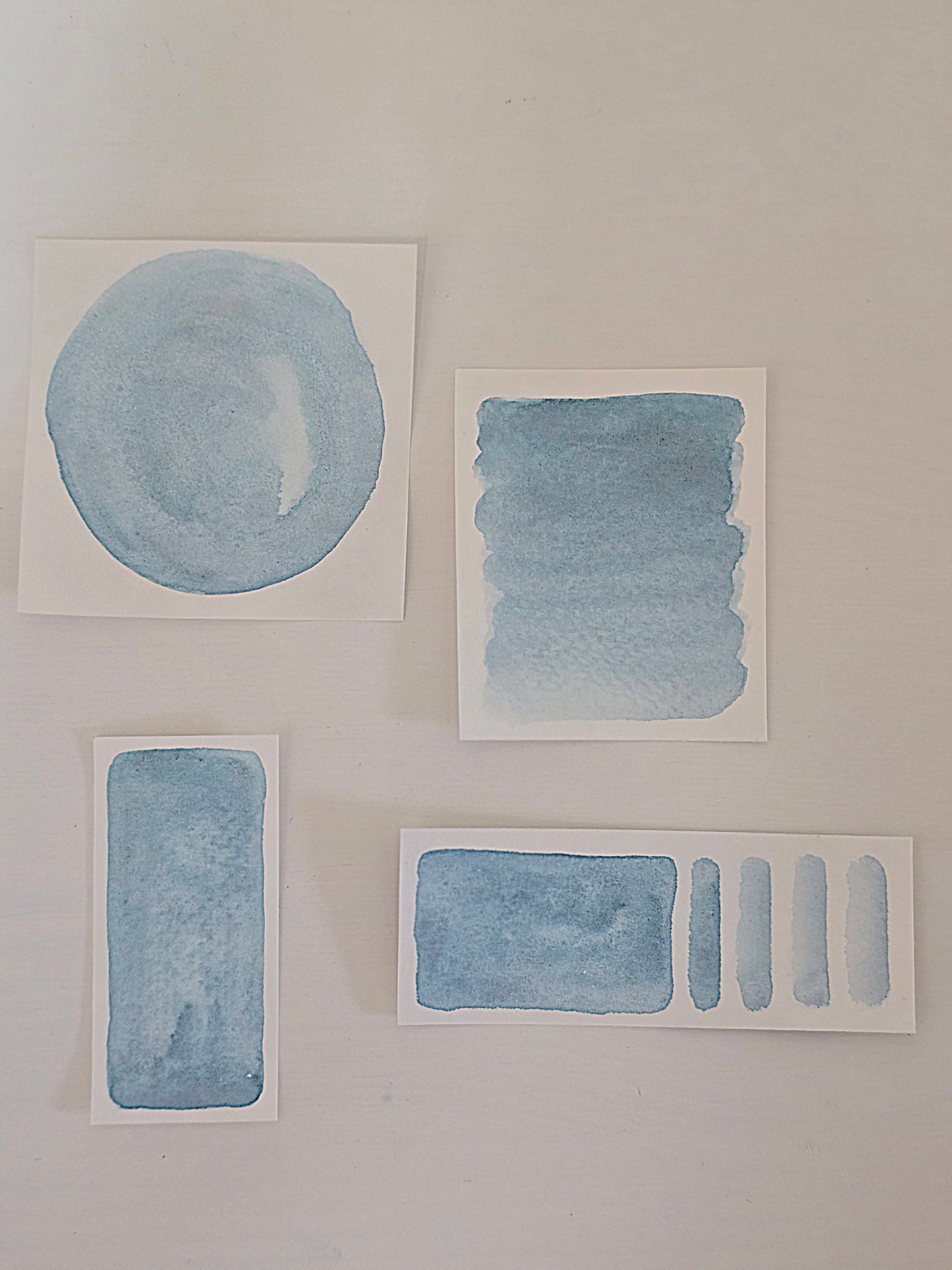 MN157 - Glitzer Cryo Blue - MNcolors handgemachte Aquarellfarben