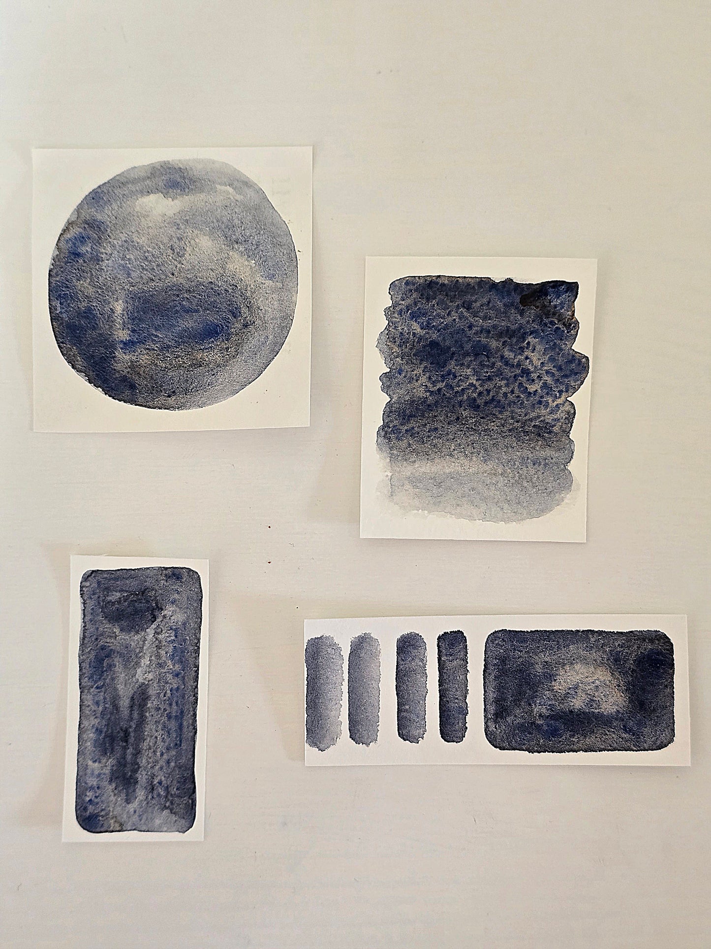 MN047 - Granulierend Vanadium Slate - MNcolors handgemachte Aquarellfarben