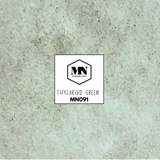 MN091 - Spezialpigment Thylakoid Green  - MNcolors handgemachte Aquarellfarben
