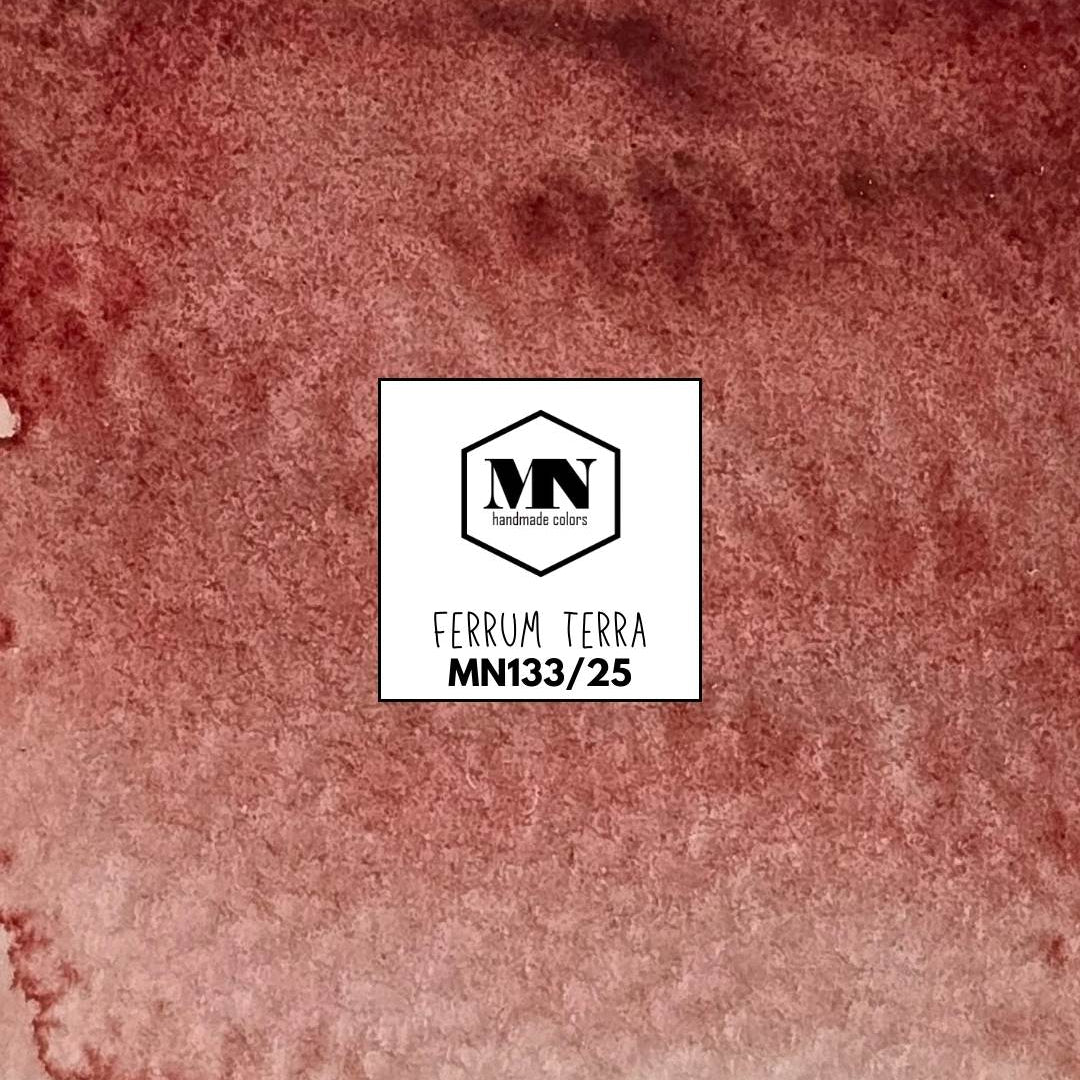 MN133/25 - Ferrum Terra - MNcolors handgemachte Aquarellfarben
