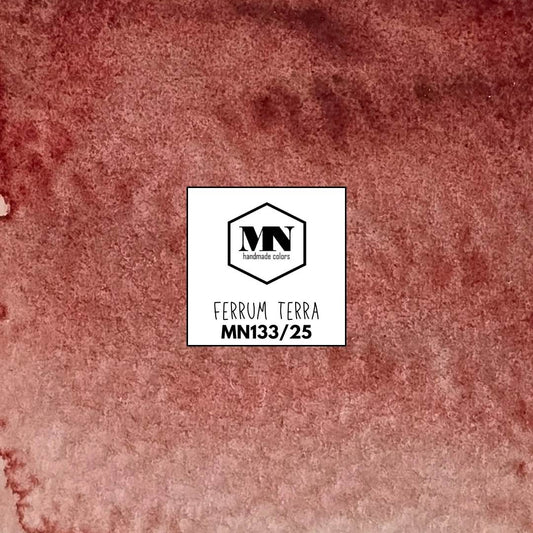 MN133/25 - Ferrum Terra - MNcolors handgemachte Aquarellfarben