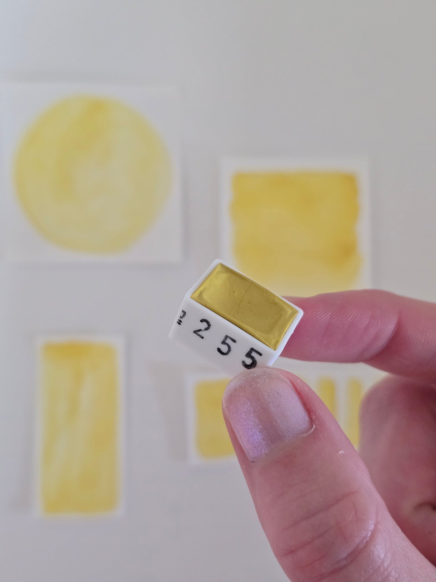 MN255 - Limonene Light - MNcolors handgemachte Aquarellfarben