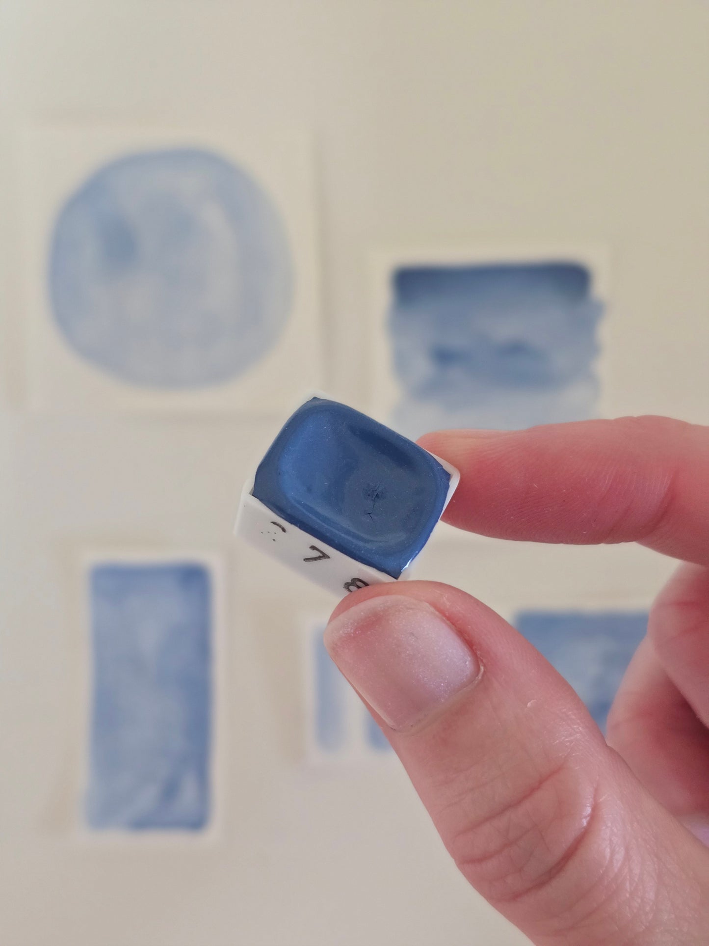 MN278 - Tyndall Blau  - MNcolors handgemachte Aquarellfarben