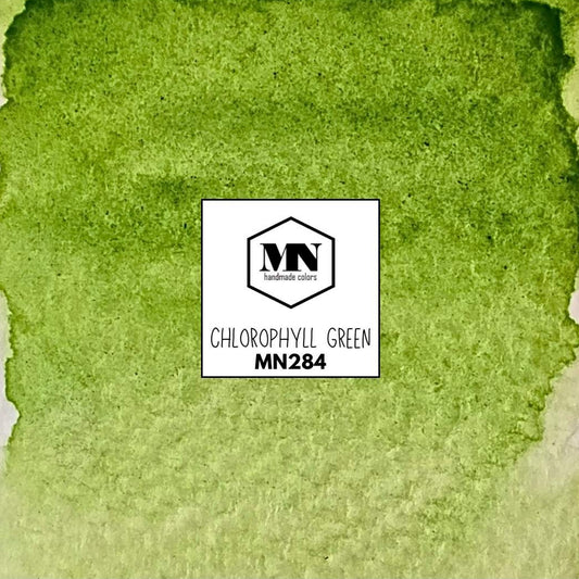 MN284 - Chlorophyll Green - MNcolors handgemachte Aquarellfarben