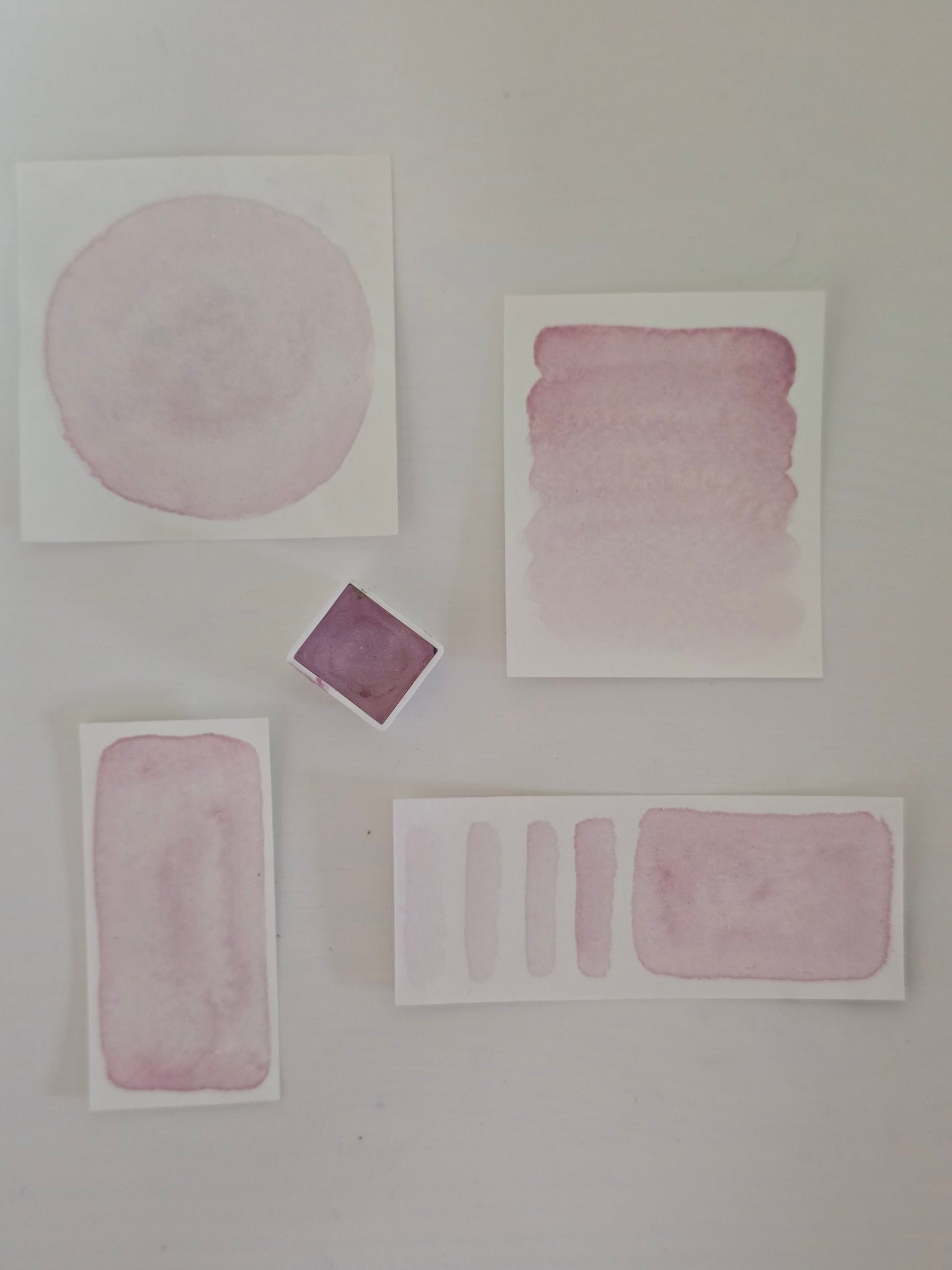 MN285 - Glitzer Helix Rose - MNcolors handgemachte Aquarellfarben
