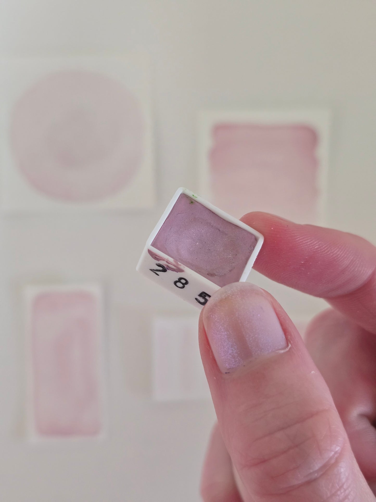 MN285 - Glitzer Helix Rose - MNcolors handgemachte Aquarellfarben