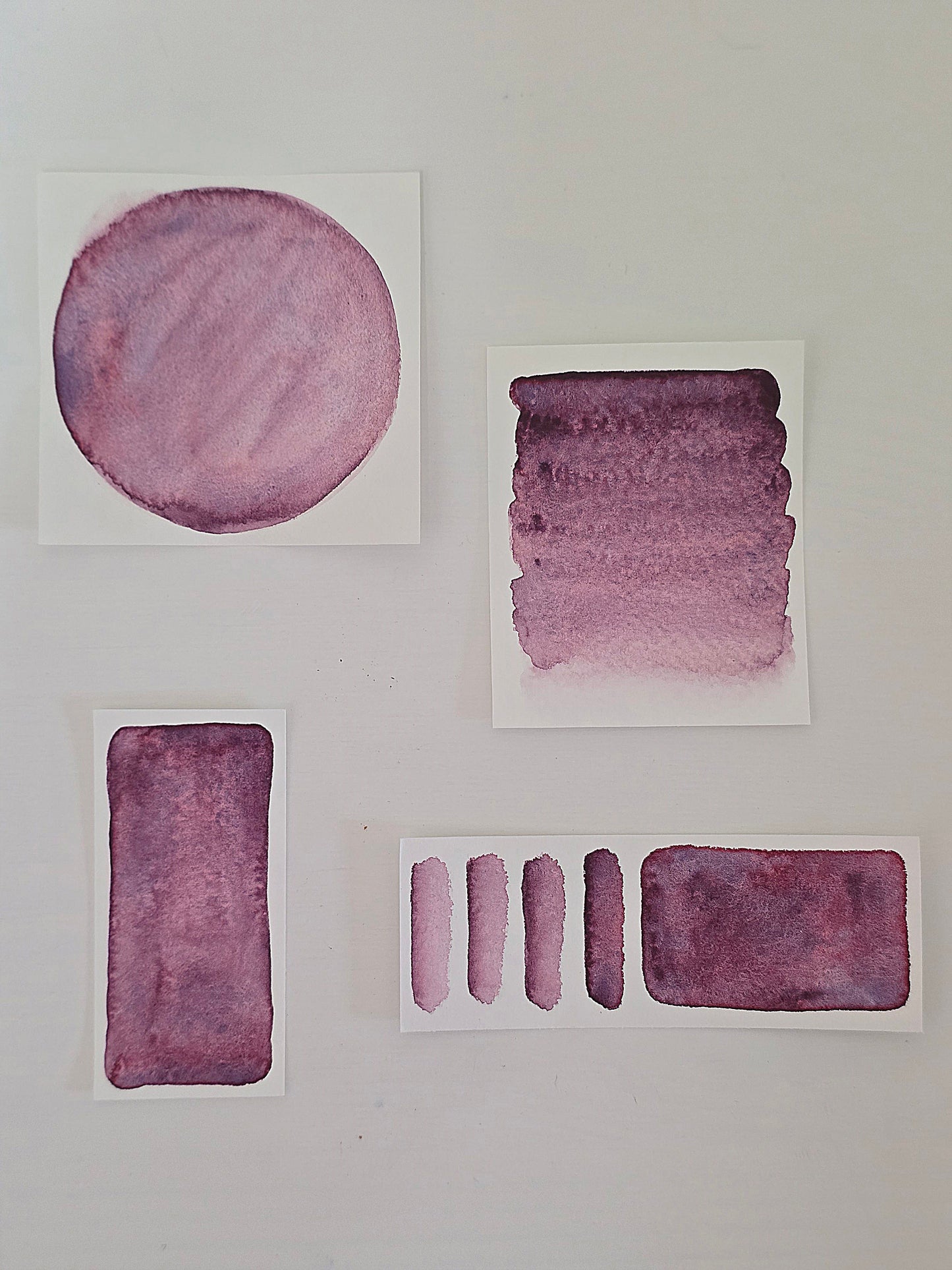 MN286 - Coagula Plum - MNcolors handgemachte Aquarellfarben