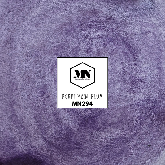 MN294 - Porphyrin Plum - MNcolors handgemachte Aquarellfarben