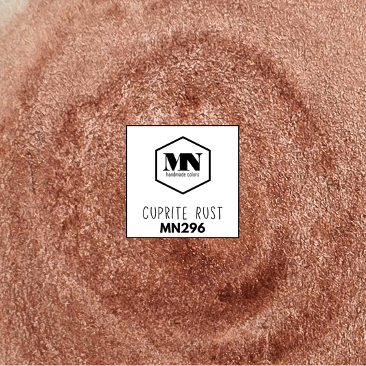 MN296 - Glitzer Cuprit Rust  - MNcolors handgemachte Aquarellfarben